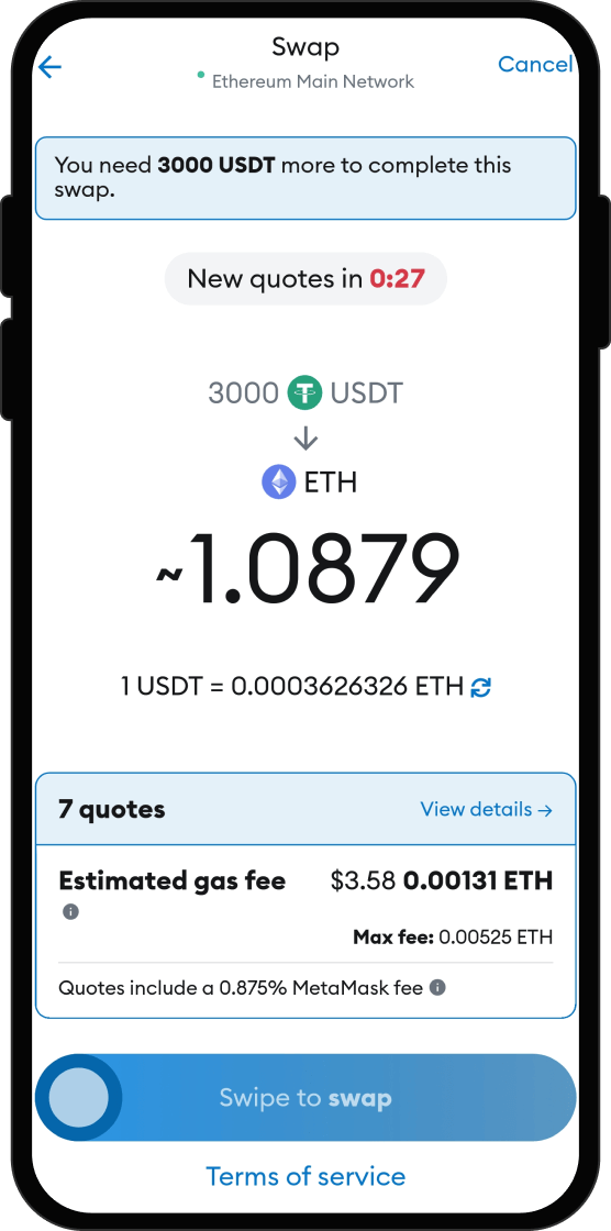 Swap Your USDT for Costco Hot Dog